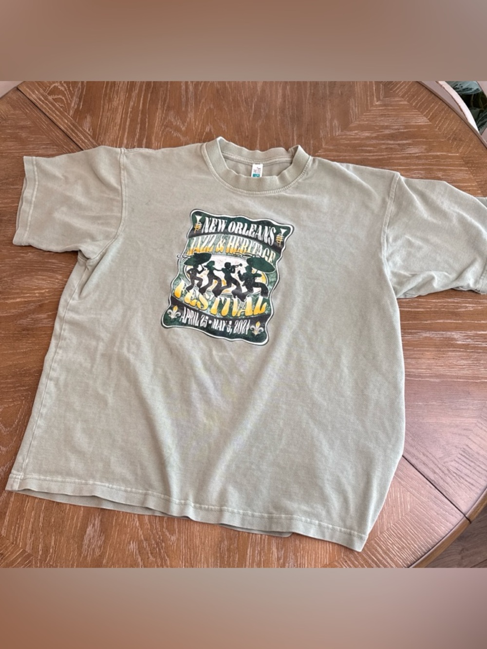 New Orleans Jazz & Heritage Fest Short Sleeve Graphic Tee